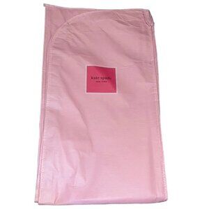 NEW KATE SPADE New York Signature Pink Garment Travel Bag Hanging Clothes Cover